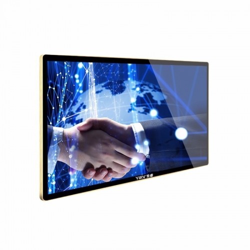 楼宇广告机65寸,支持各种楼宇广告机外观尺寸定制